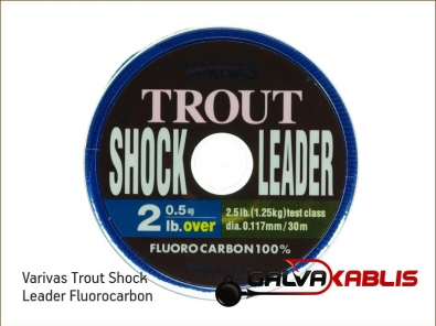 Varivas Trout Shock Leader Fluorocarbon 2lb