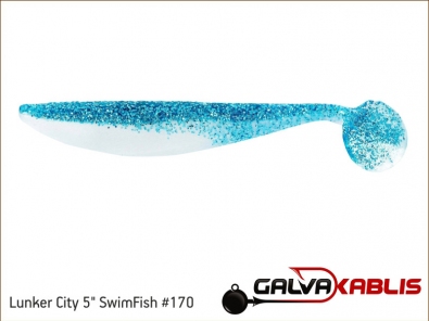 Lunker City SwimFish 5 inch 170