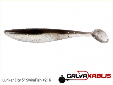 Lunker City SwimFish 5 inch 216