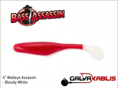 Walleye Assassin - Bloody White