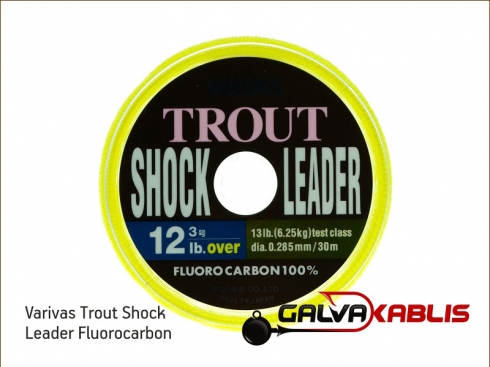 Varivas Trout Shock Leader Fluorocarbon 12lb