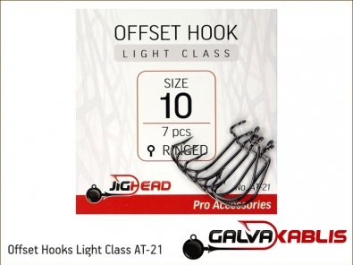 Offset Hooks Light Class AT-21 10