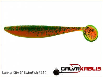 Lunker City SwimFish 5 inch 214