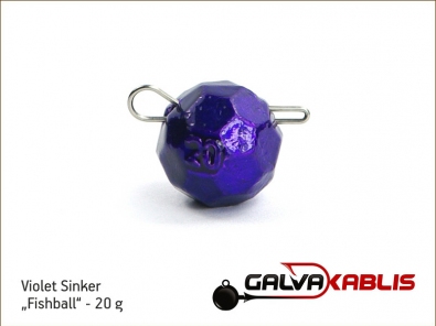 Violet Sinker Fishball 20g