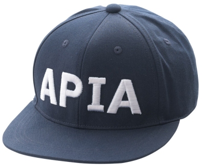 APIA Flat Cap Navyjpg