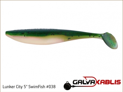 Lunker City SwimFish 5 inch 038
