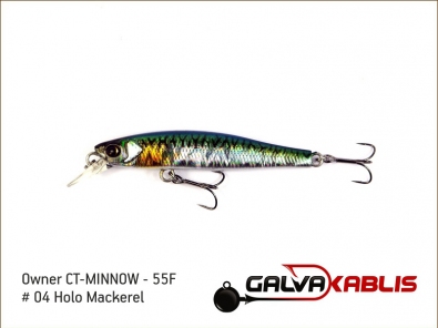 CT-MINNOW - 55F - 04 Holo Mackerel