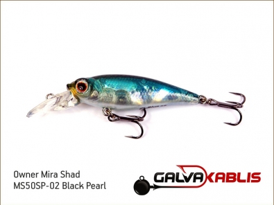 Mira Shad MS50SP-02 Black Pearl
