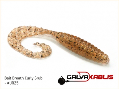 Bait Breath Curly Grub - UR25