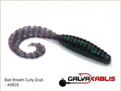 Bait Breath Curly Grub - UR26