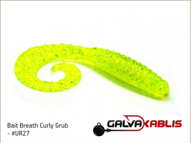Bait Breath Curly Grub - UR27