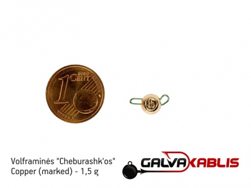Tungsten Cheburashka Copper 1.5g