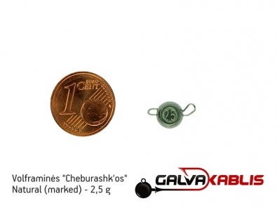 Tungsten Cheburashka Natural 2.5g